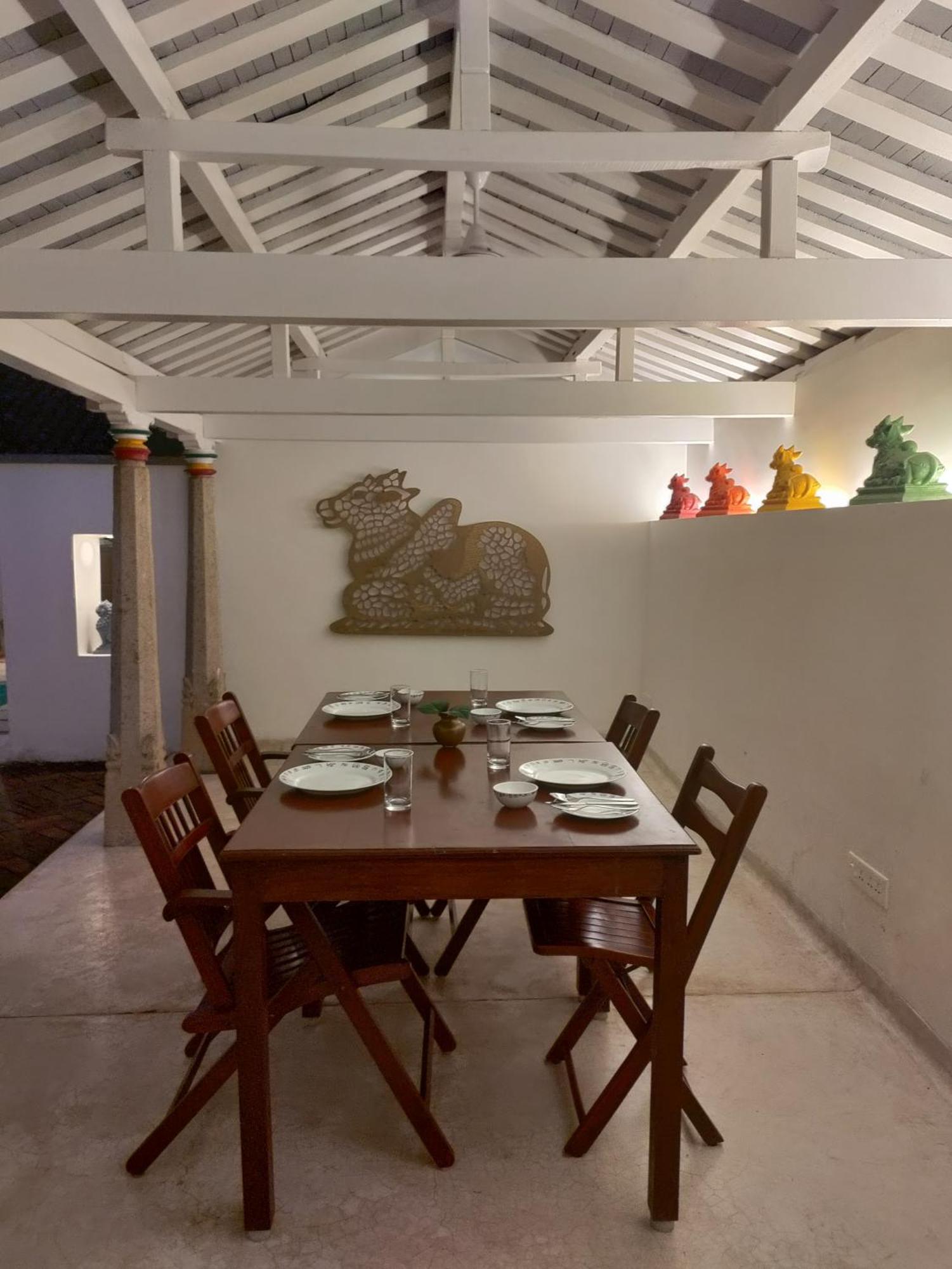 Mangala Heritage By Luxunlock Private Villas Tirukkannapuram Bagian luar foto